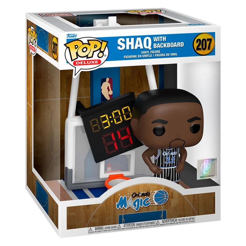 Funko Pop Deluxe Shaq O'Neal con Canasta