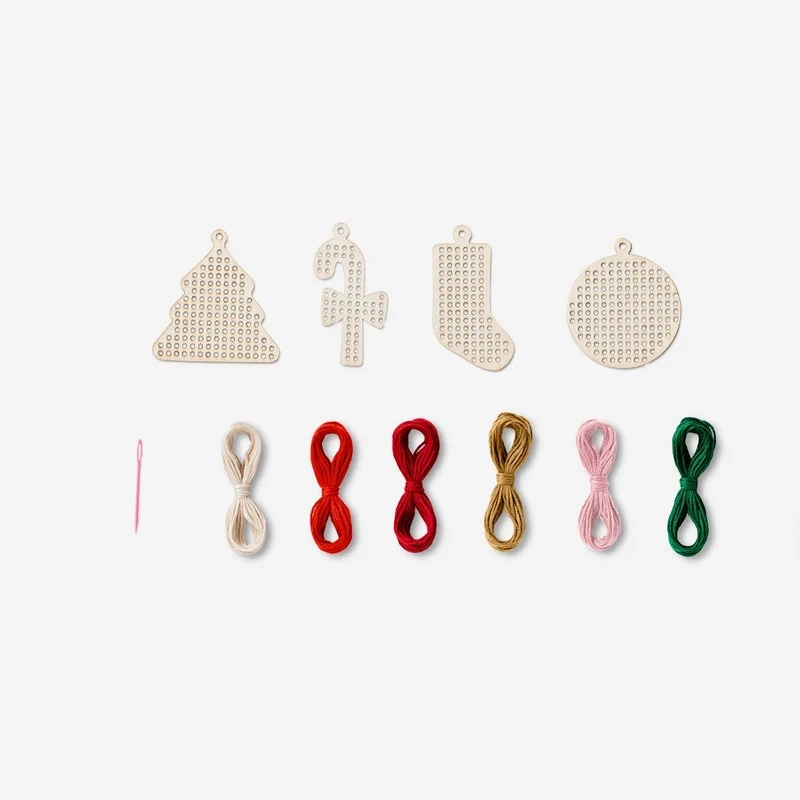 Christmas cross stitch embroidery kit