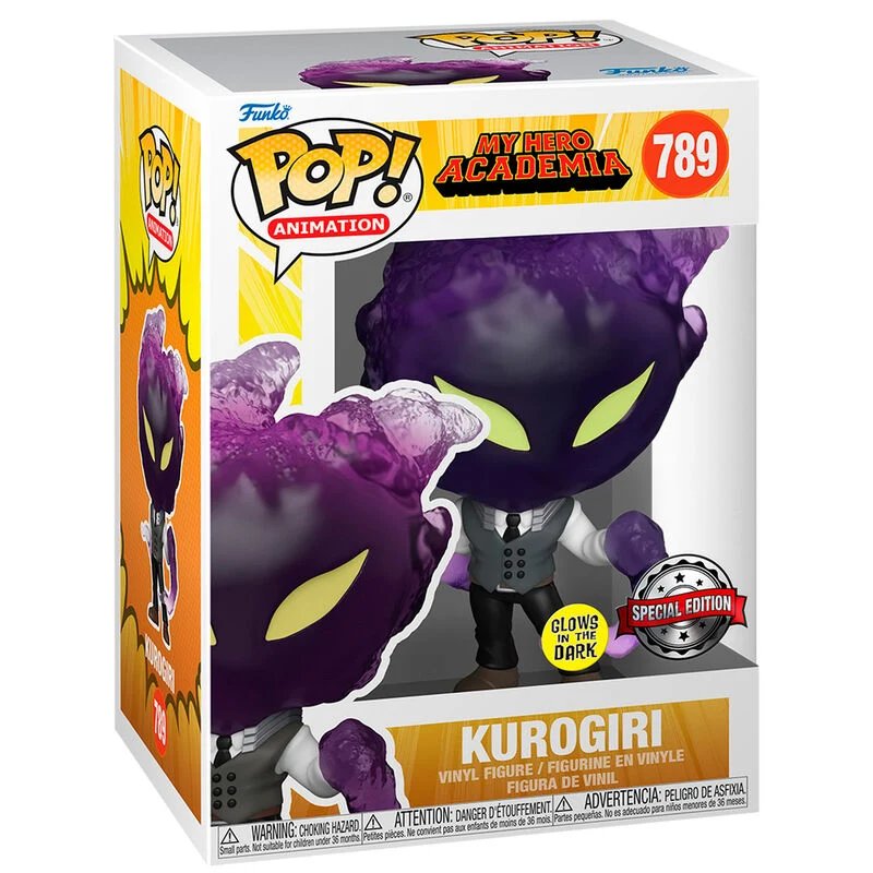 Funko Pop Kurogiri 789 - My Hero Academia Edición Especial