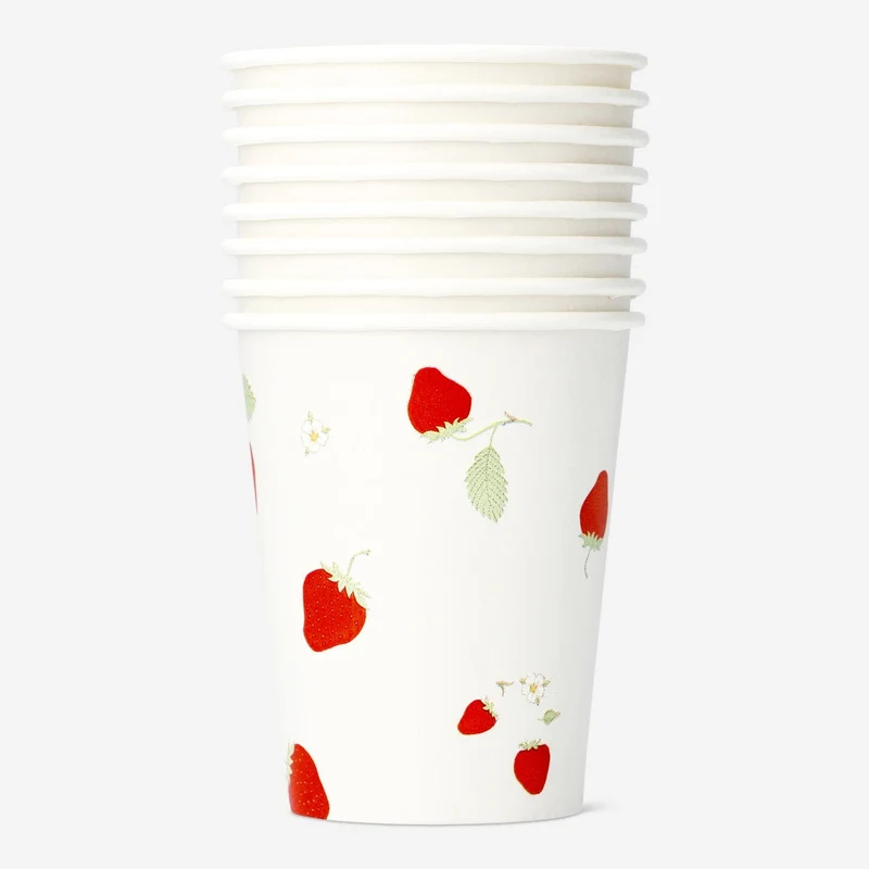 Paper cups. 8 pcs