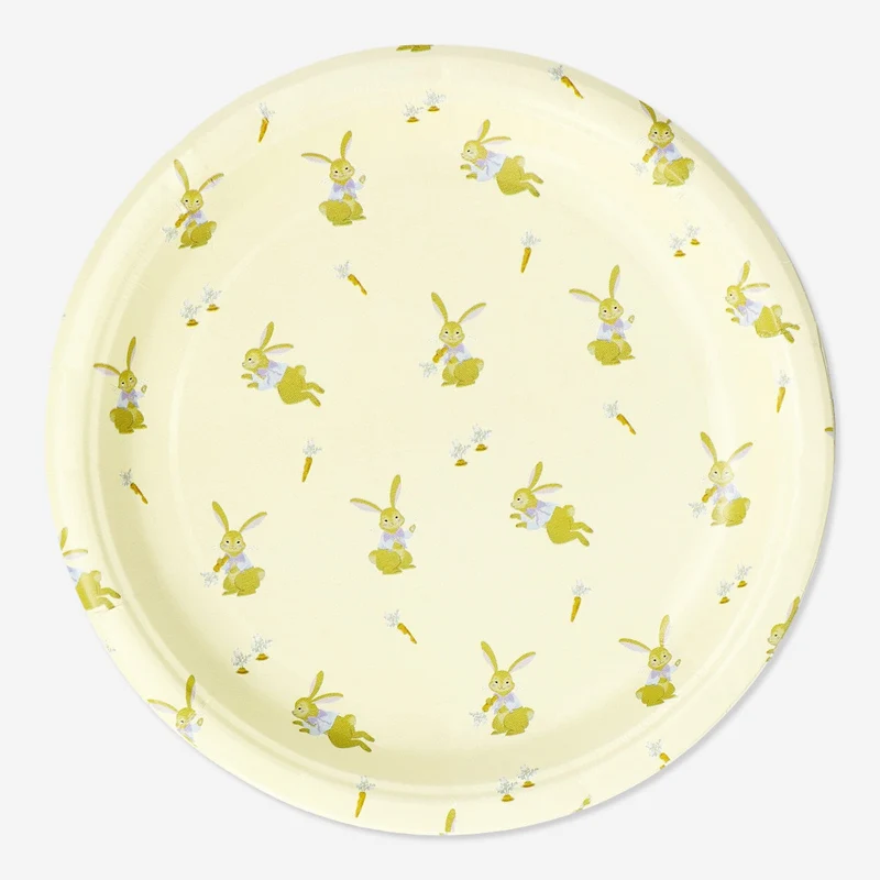 Paper plate. 8 pcs