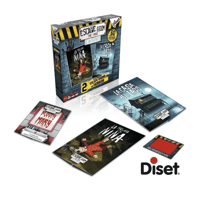 Juego Escape Room 2 Jugadores con Aventuras de Terror