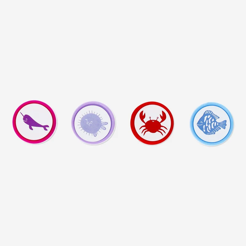 Stamps. 4 pcs
