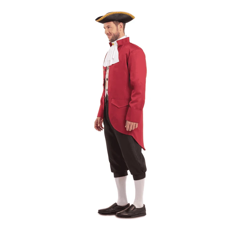 Disfraz de Hombre colonial adulto talla XXL