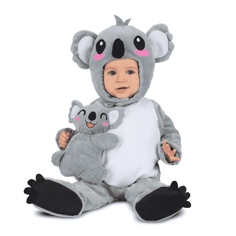 Disfraz de Koala con bebé 12-24 meses bebé