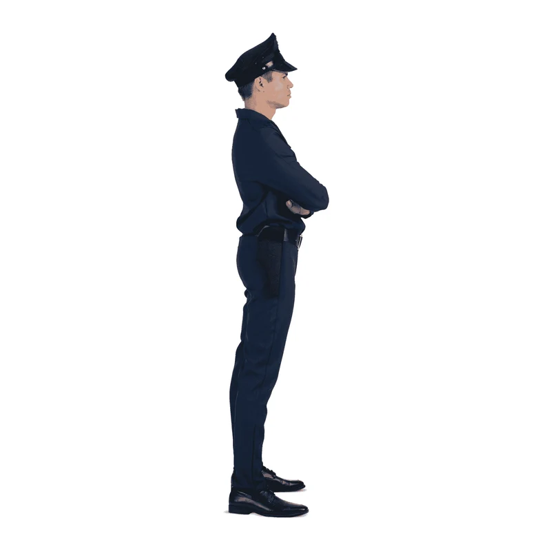 Disfraz de Policía adulto talla L