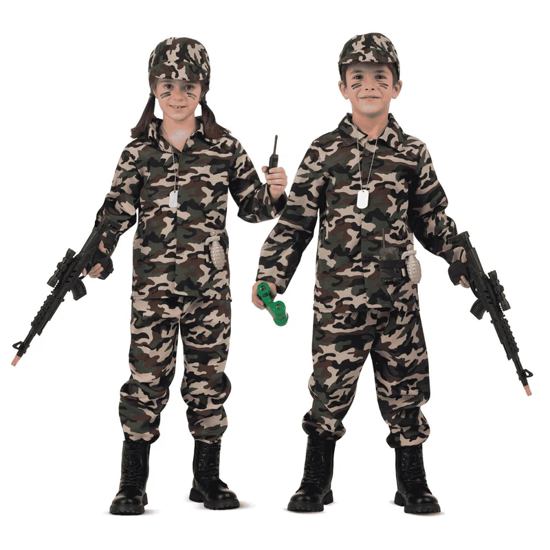 Disfraz de Yo quiero ser soldado 3-5 años infantil