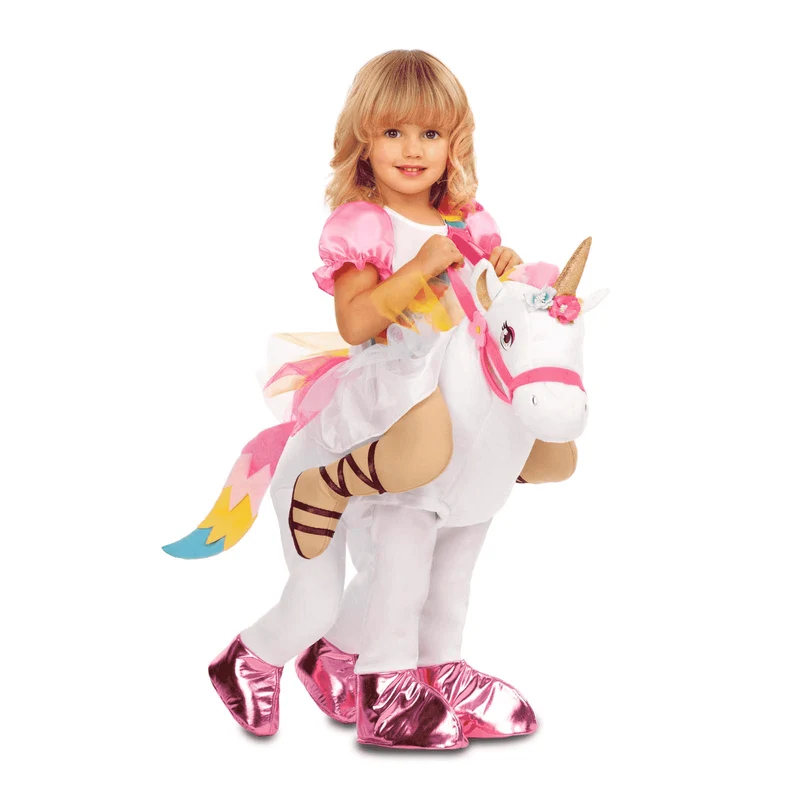 Disfraz de Ride-on princesa unicornio 3-4 años infantil