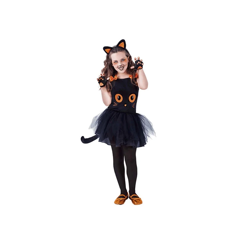 Disfraz Gatita Negra Tutuween Talla 3 a 4 años