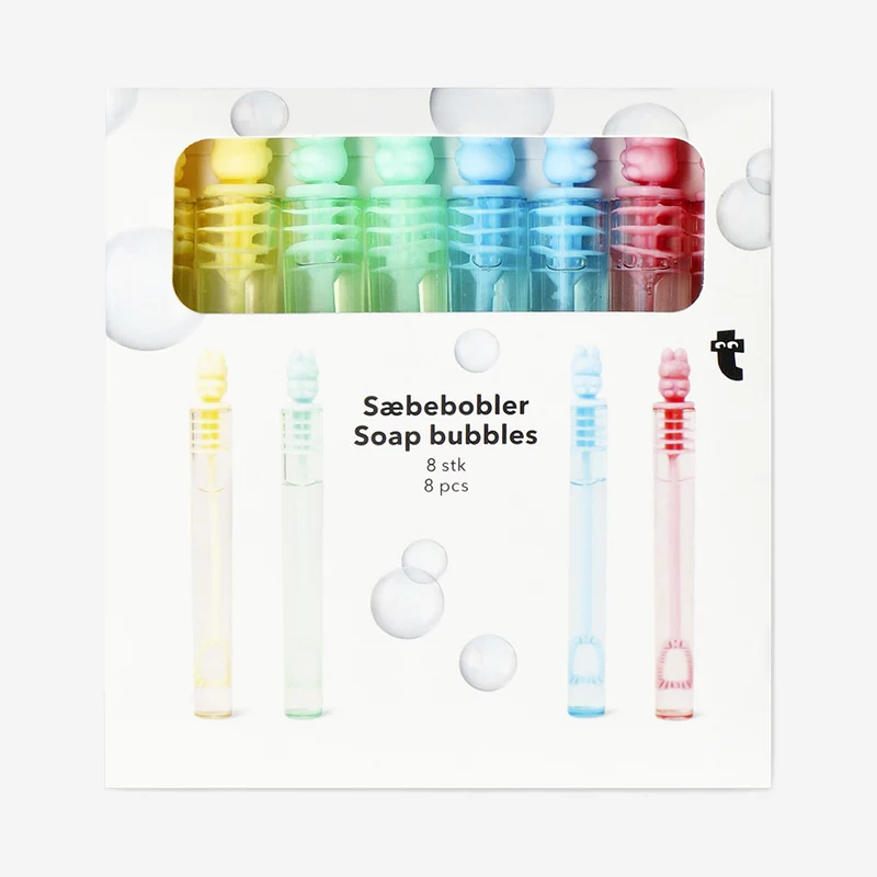 Pack of mini soap bubbles - 8 pcs