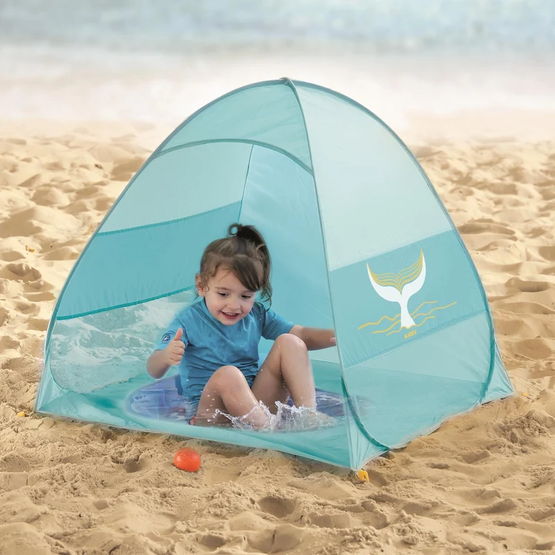 Tienda Multifunción Ballena con techo UV 50 · Ludi