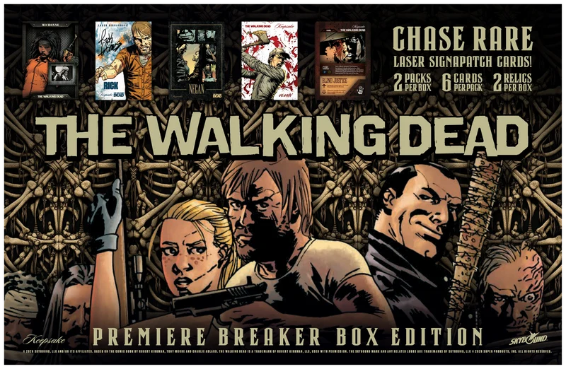 SUPER BREAK: Keepsake - The Walking Dead Premiere Breaker Edition Hobby Box