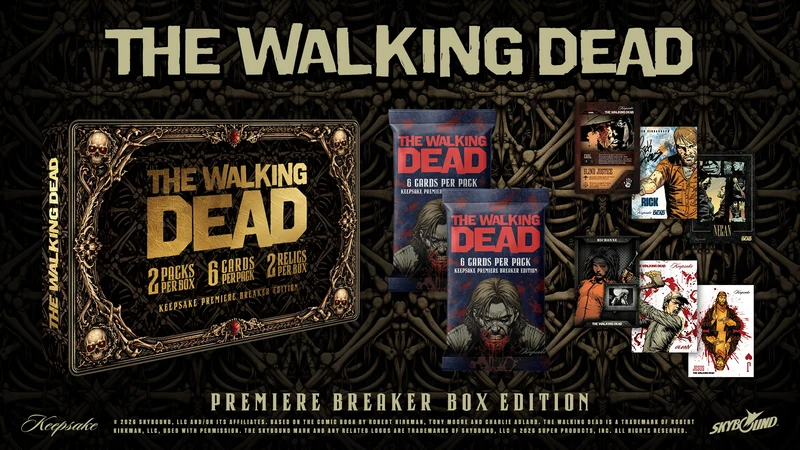 SUPER BREAK: Keepsake - The Walking Dead Premiere Breaker Edition Hobby Box