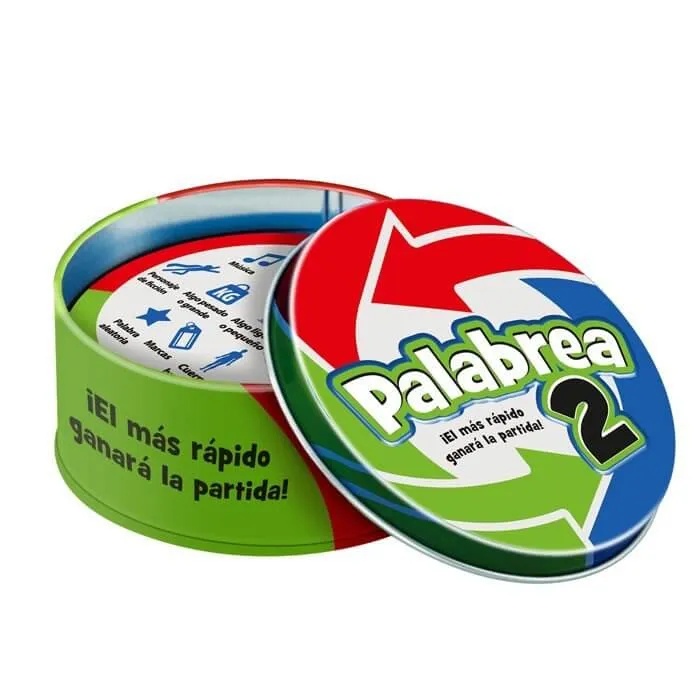 Palabrea 2 - Juego de mesa - Ludilo - 2-8 jugadores - 6+ años - 15 min
