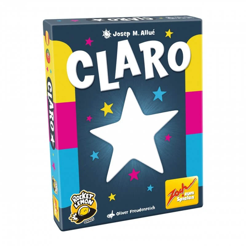 Claro - Juego de mesa - ROCKET LEMON - 2-6 jugadores - 7+ años - 15 min