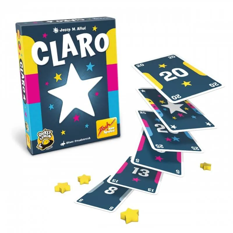 Claro - Juego de mesa - ROCKET LEMON - 2-6 jugadores - 7+ años - 15 min