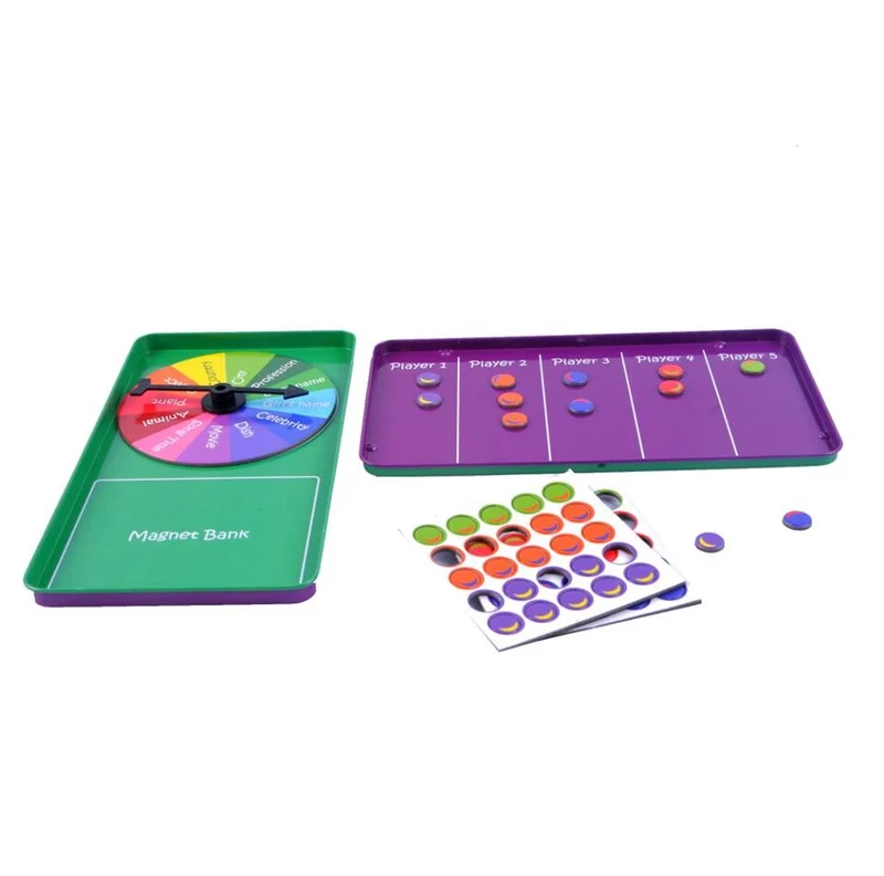 TO GO - Lettergories - Juego de mesa - The Purple Cow - 2 jugadores - 6+ años - 10 min