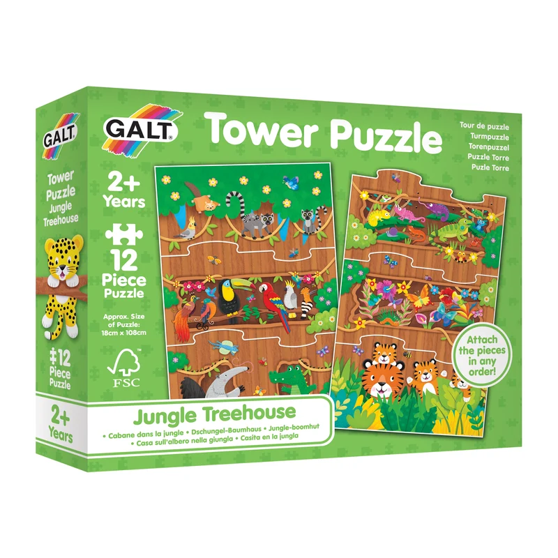 Tower Puzzle: Jungle Treehouse