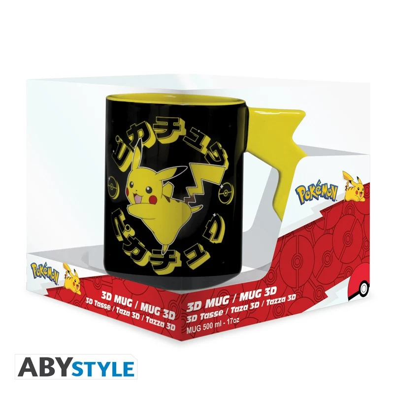 Taza Pikachu Rayo - Pokémon 460ml
