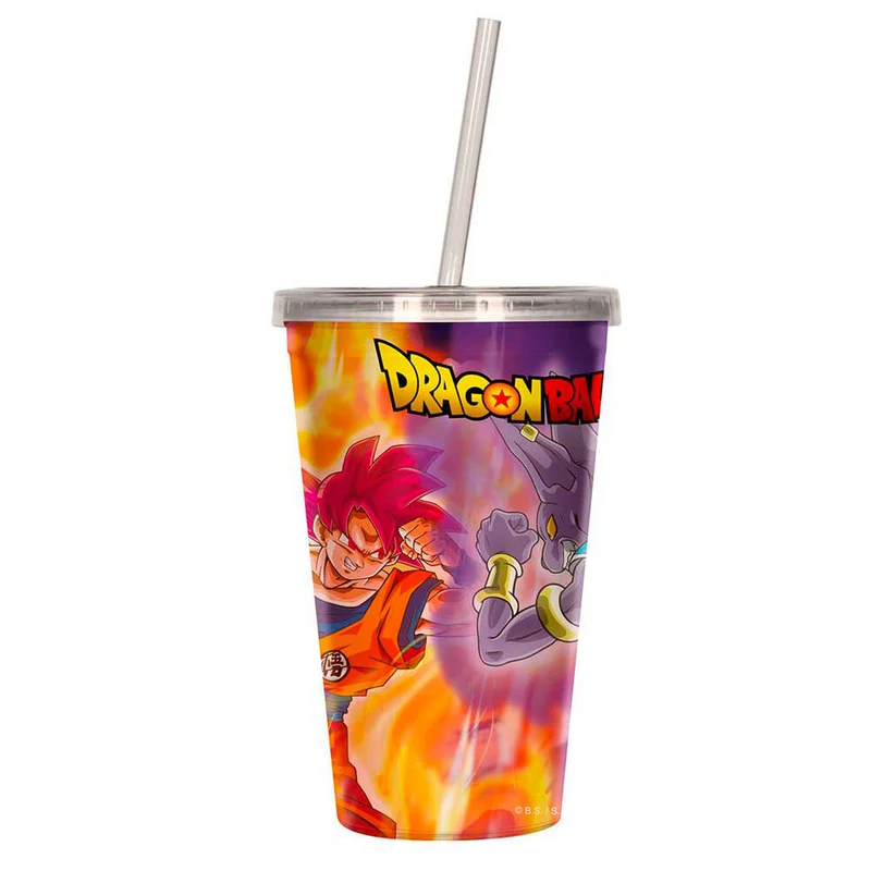 Vaso Lenticular 3D Battle Of Gods - Dragon Ball Super 500ml