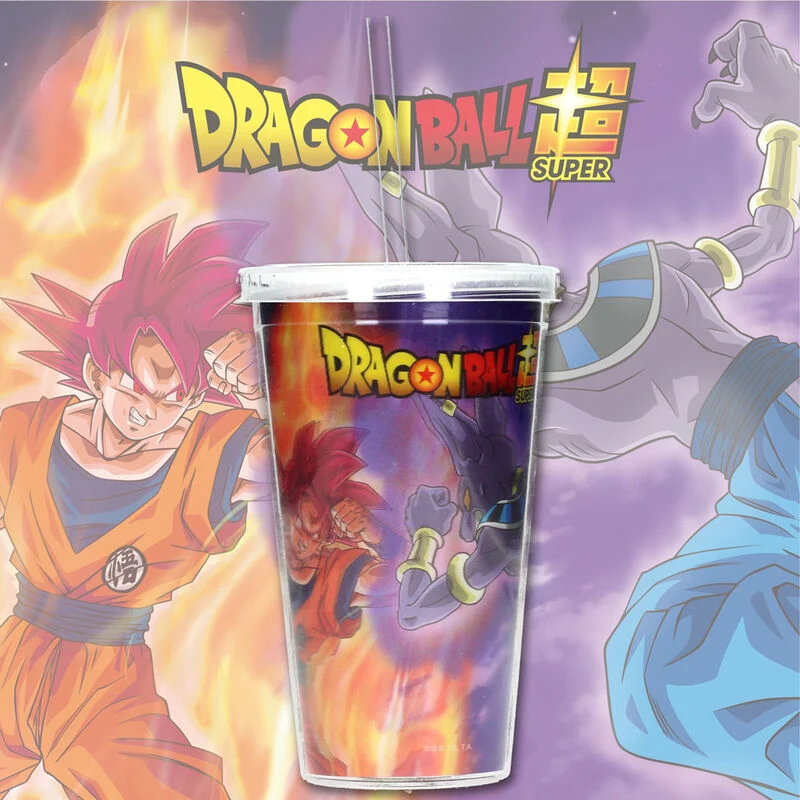 Vaso Lenticular 3D Battle Of Gods - Dragon Ball Super 500ml