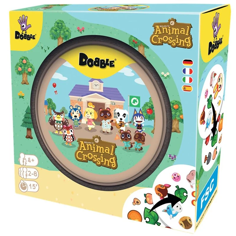 Juego de Mesa Dobble Animal Crossing