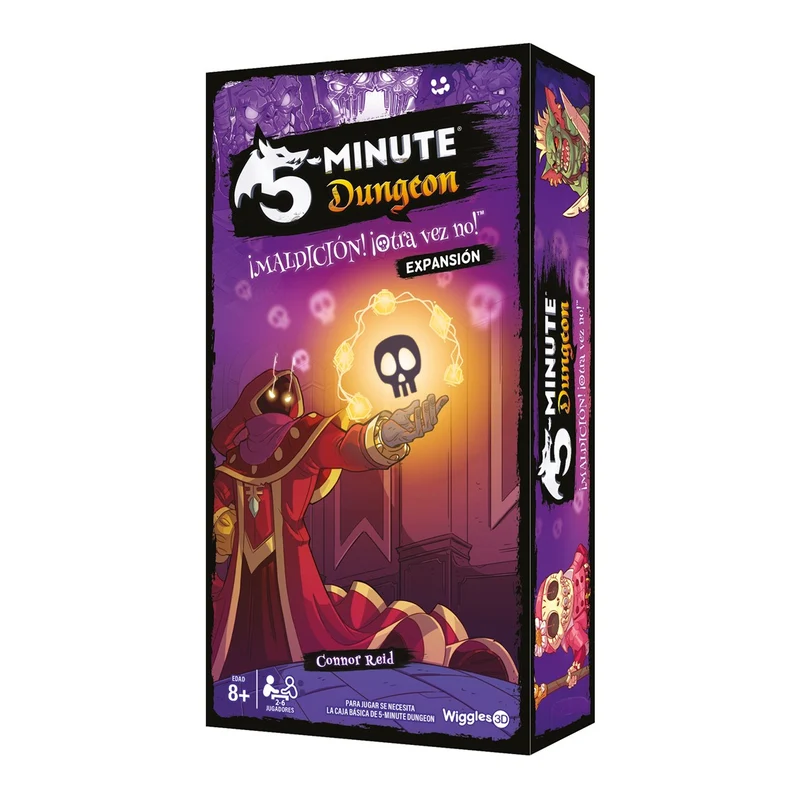 Juego de Mesa 5 Minute Dungeon: Maldición Otra Vez No