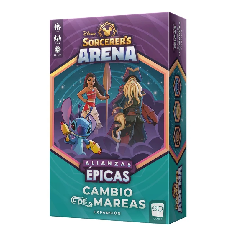 Juego de Mesa Disney Sorcerer Arena Cambio de Mareas