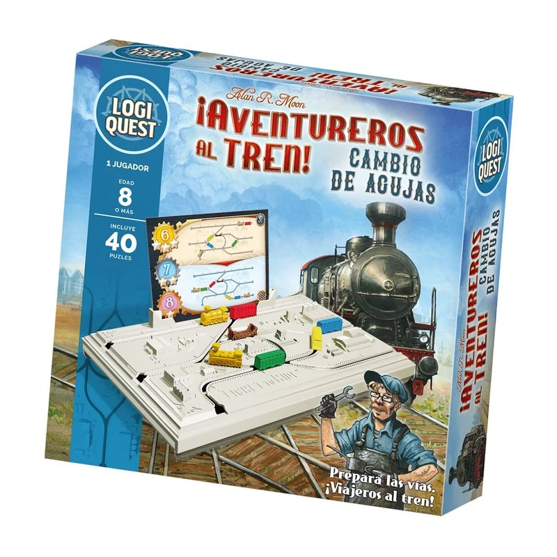 Juego de Mesa Logic Quest Aventureros al Tren