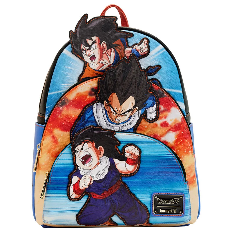 Mochila Triple Bolsillo - Dragon Ball Z 31cm