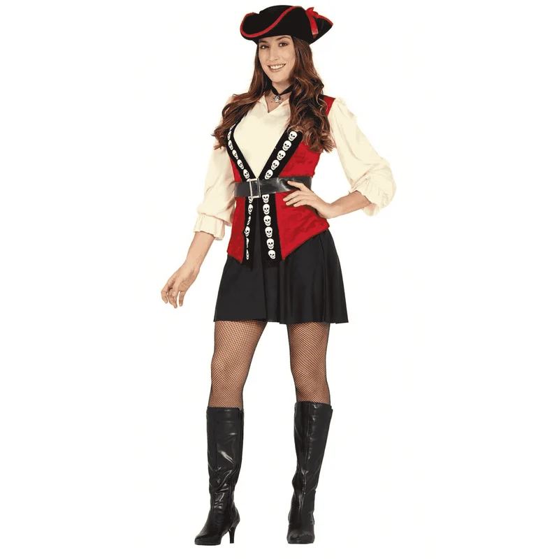 Disfraz de Pirata para Mujer - Talla M