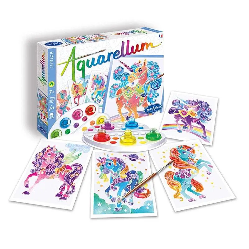 Aquarellum Junior Unicornios