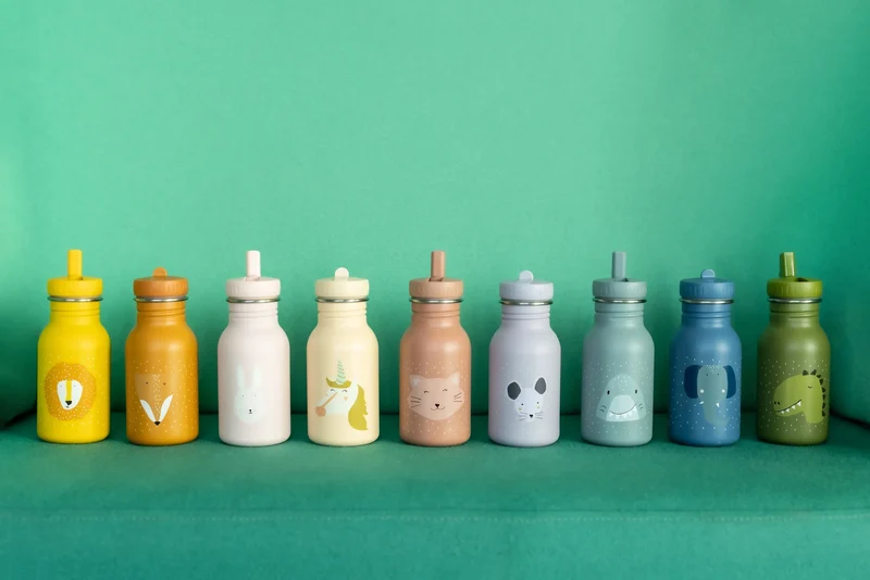 Botella Acero Mrs. Elephant 350ml · Trixie