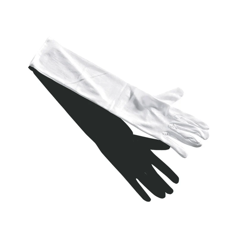 Par De Guantes Blancos Largos