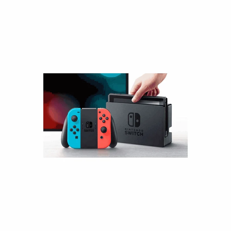 Consola Nintendo Switch Azul y Rojo Neón