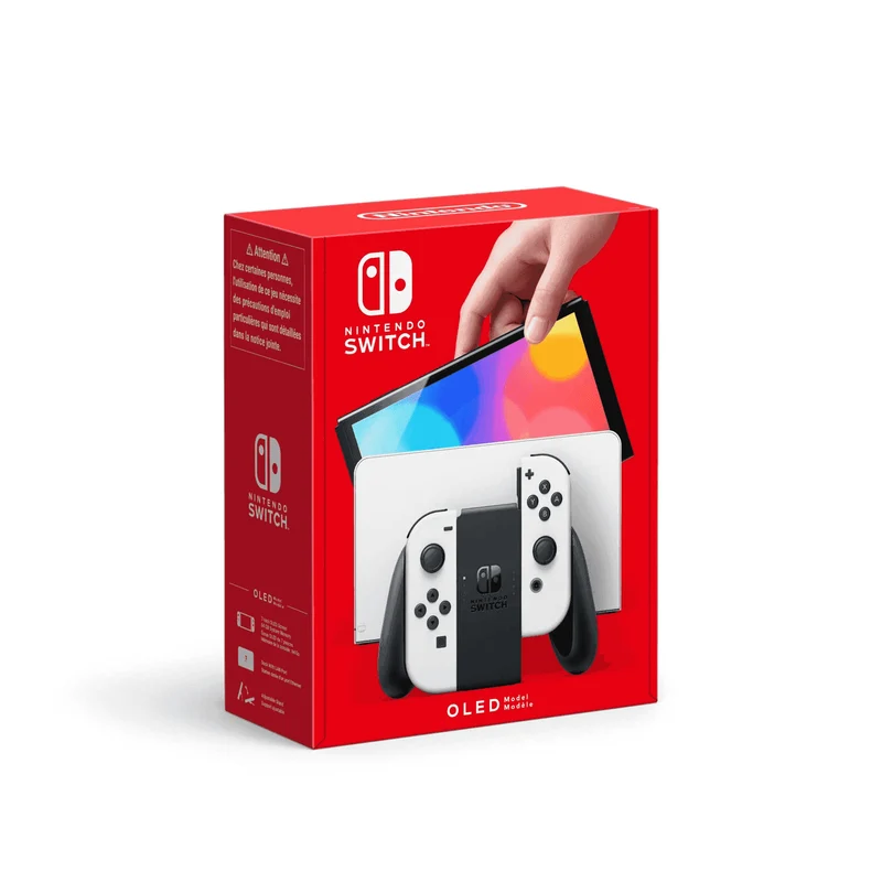 Nintendo Switch Versión OLED Blanca