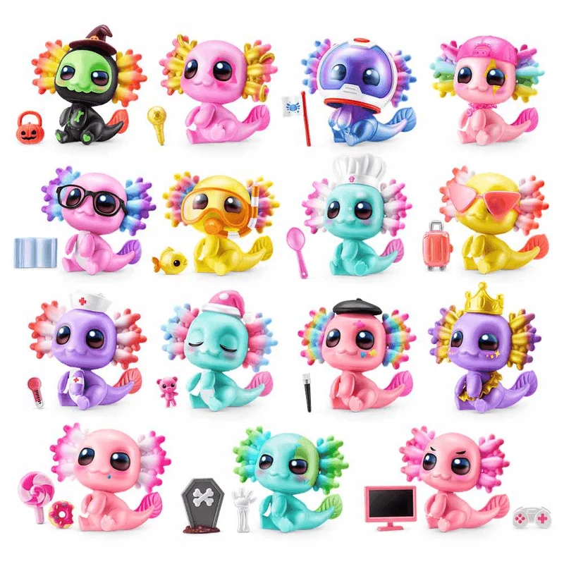 5 Surprise A-Lot-A Axolotls ZURU