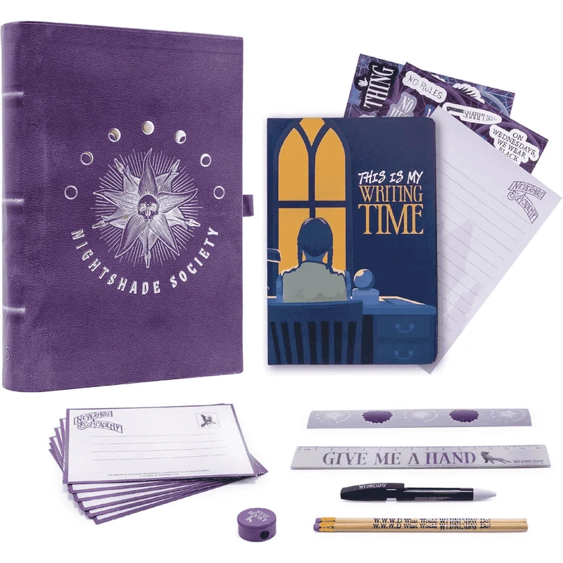 Nightshade Society Wednesday Keepsake Box ¡Para los pequeños fans de Wednesday!