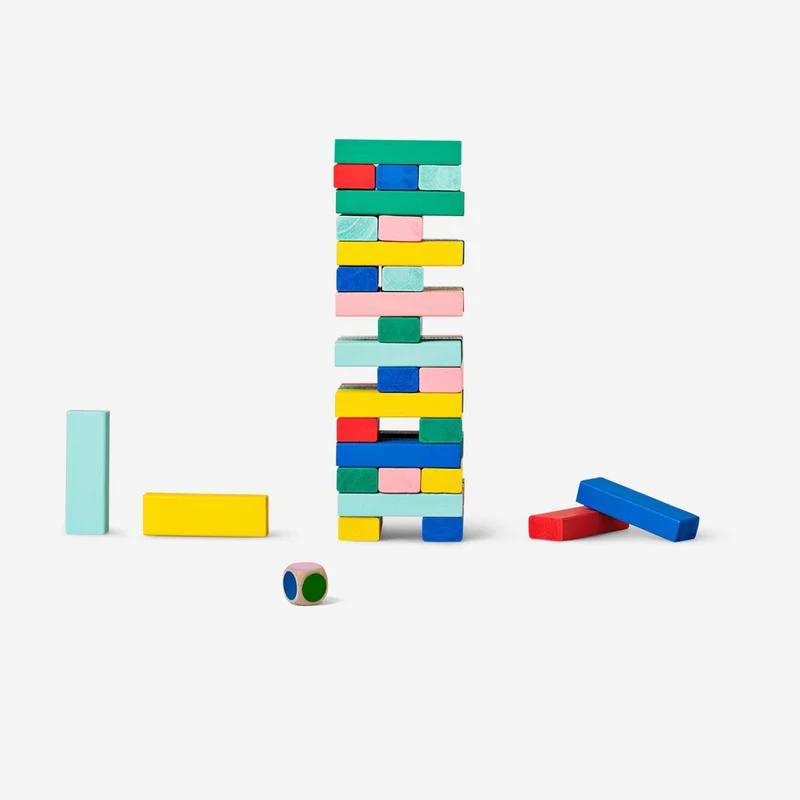 Stacking tower game