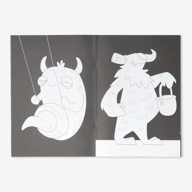 Colouring Book - Monsters