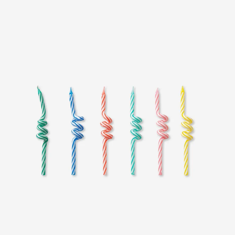 Cake candles. 6 pcs