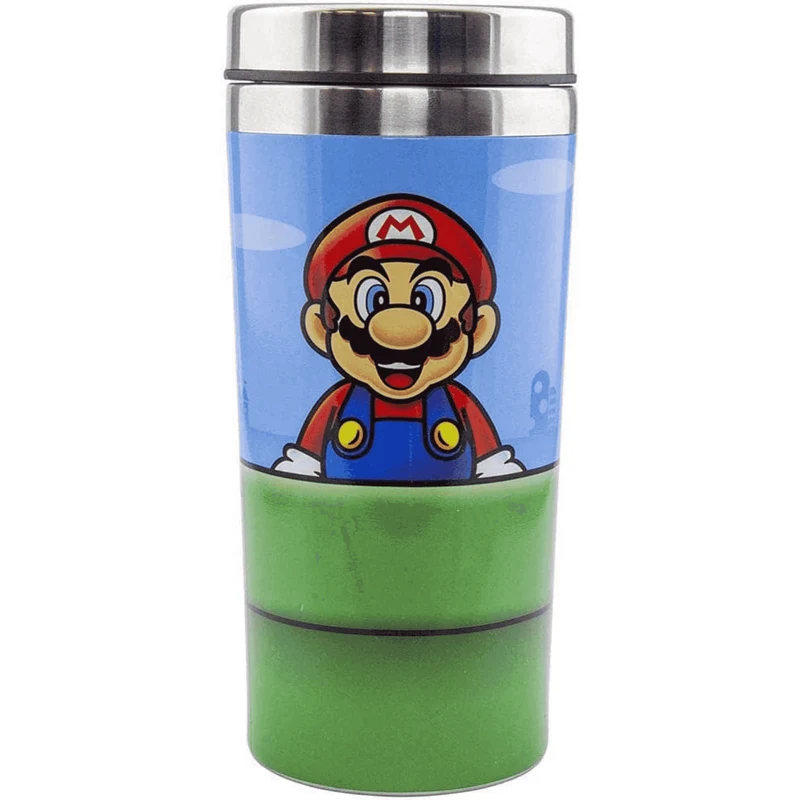 Taza de viaje Super Mario Tubería Mario o Luigi