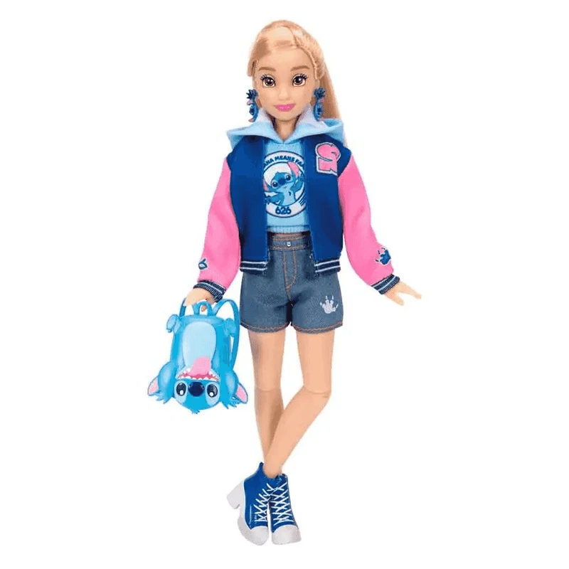 Muñeca Disney Stitch University ILY 4EVER 25 cm