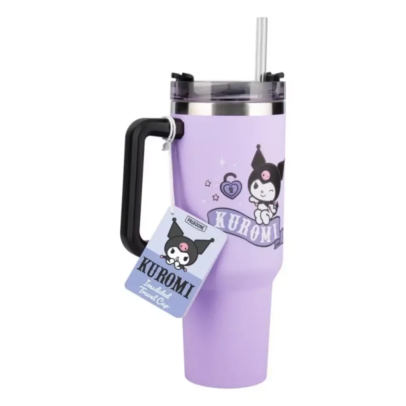 Vaso viaje Kuromi Hello Kitty 900 ml