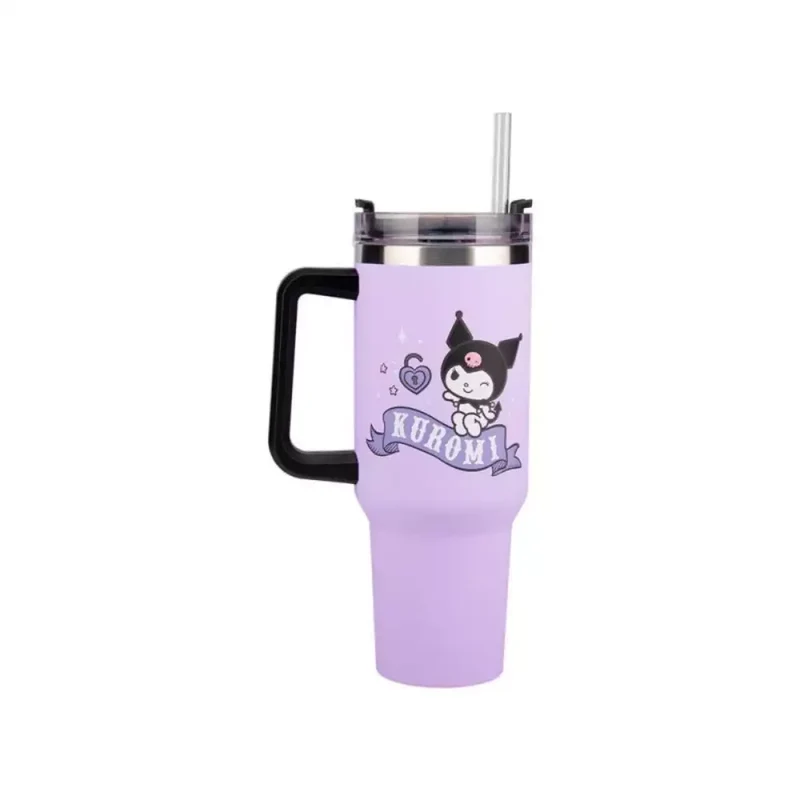 Vaso viaje Kuromi Hello Kitty 900 ml