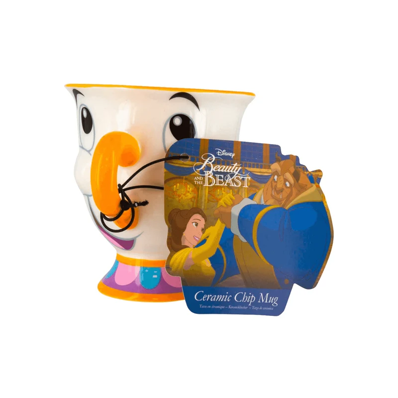 Taza Desayuno Chip La Bella y la Bestia