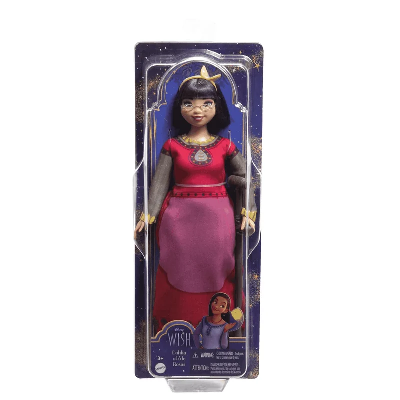 Wish Disney Muñeca Dahlia de las Rosas