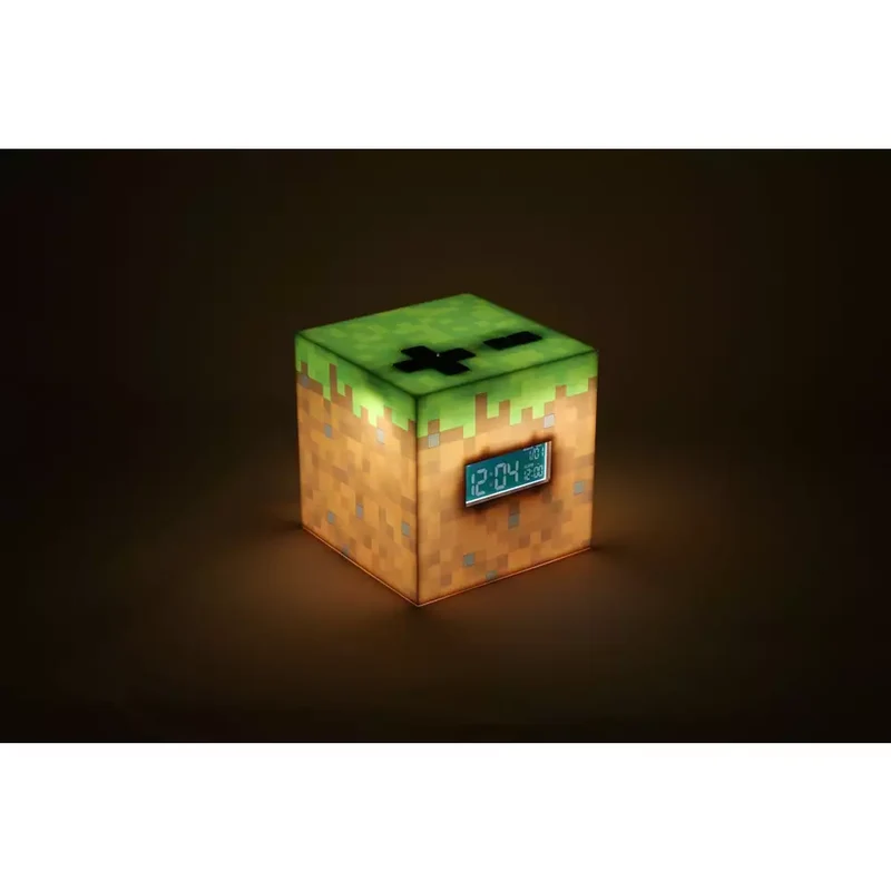 Reloj despertador Minecraft Digital