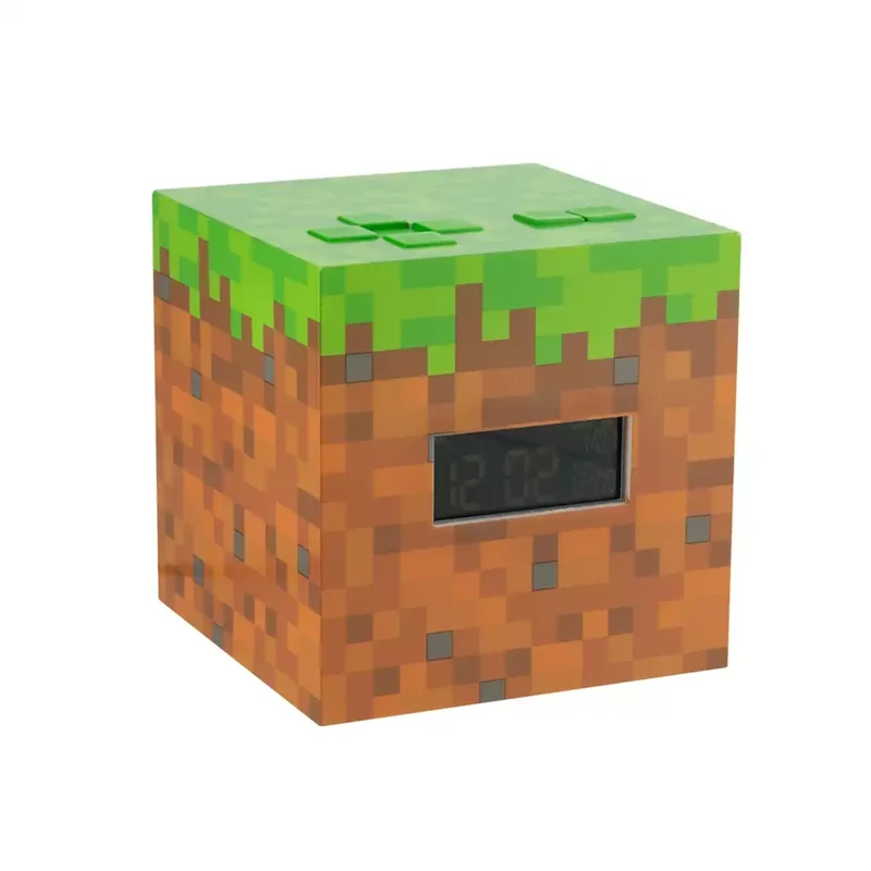 Reloj despertador Minecraft Digital