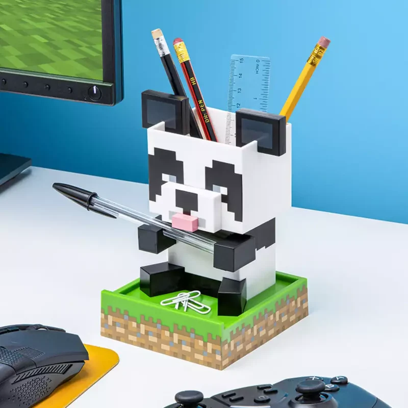 Organizador de escritorio Panda Minecraft 15 cm